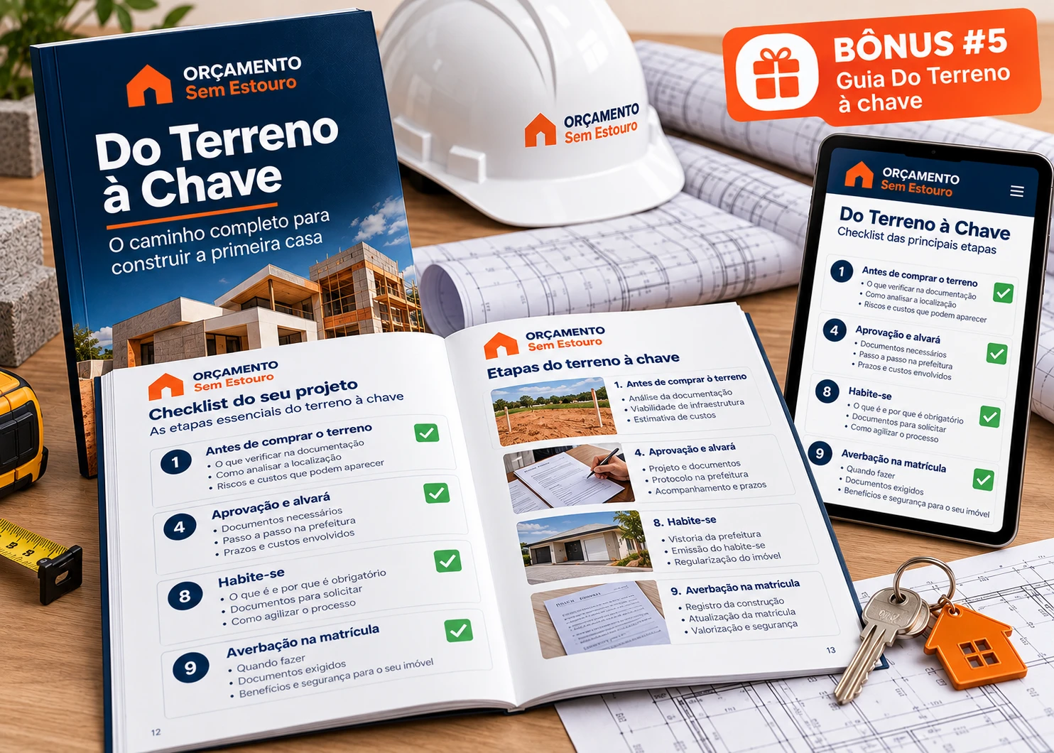 Mockup do bônus 5: Guia Do Terreno à Chave