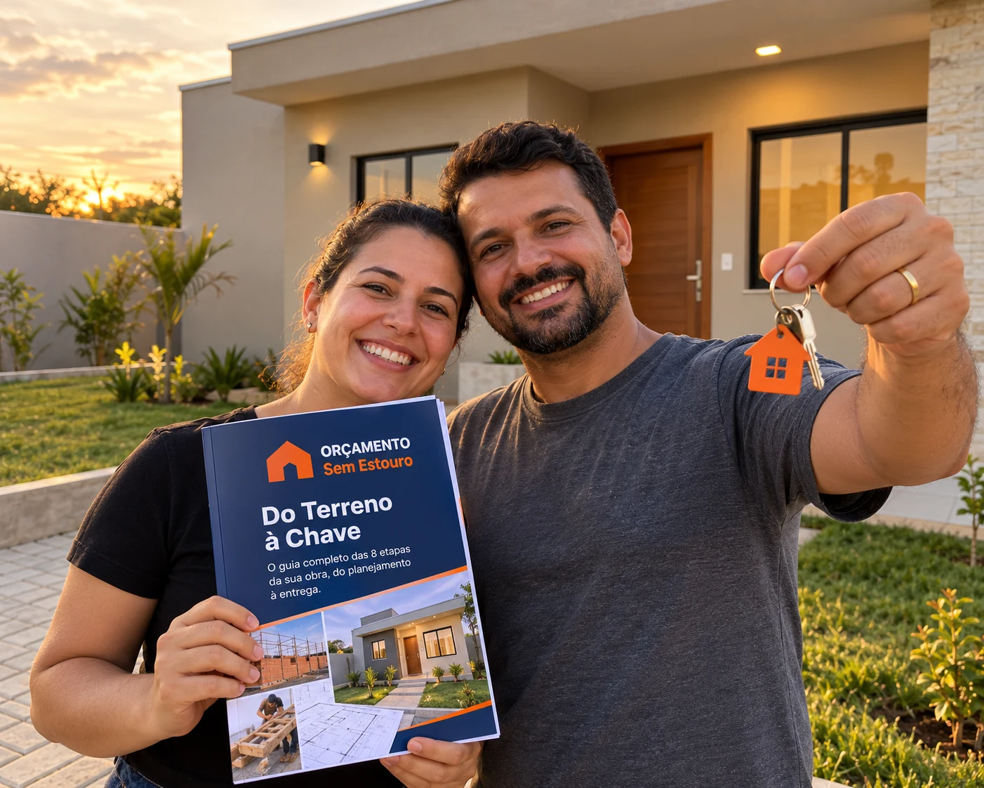 O curso ORÇAMENTO Sem Estouro em uso na obra